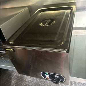 Brand new never used vevor single food warmer